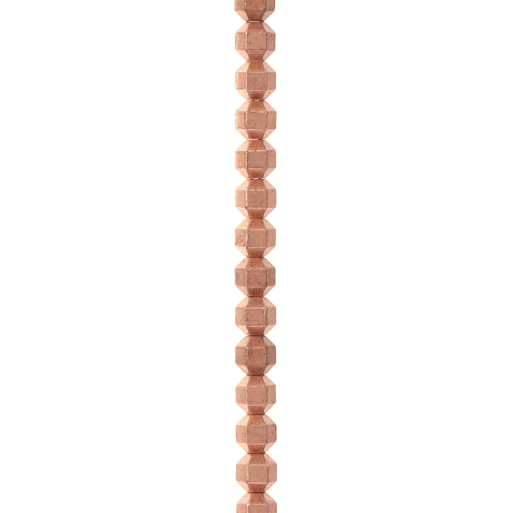 Bronze Metal Rondelle Beads, 6mm by Bead Landing™